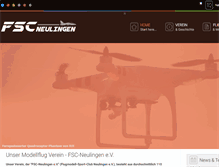 Tablet Screenshot of fsc-neulingen.de